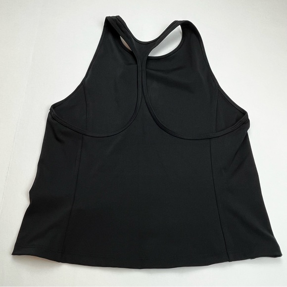 Athleta Lightning Tank Womens Size‎ Small Black Cropped Athletic Top Fitness Gym - Picture 8 of 8